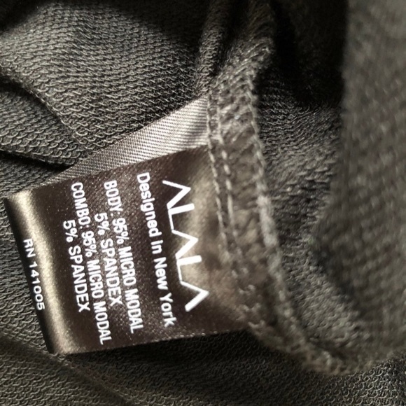 Alala soft stretch black dress - Picture 7 of 9